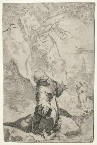 St. Francis Receiving the Stigmata, by Federico Barocci, 1581