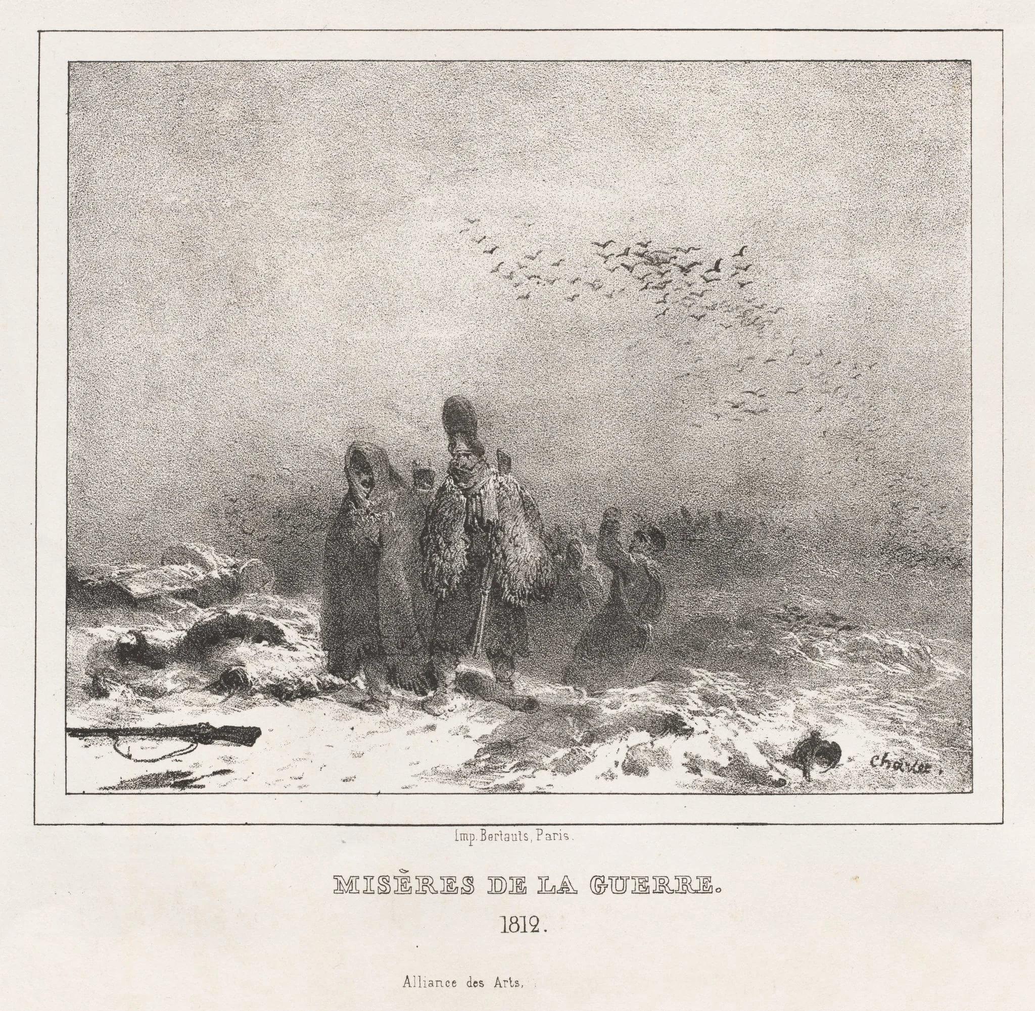 Moral and Philosophical Alphabet for the Use of Little and Big Children: Miseries of War (1812), detail