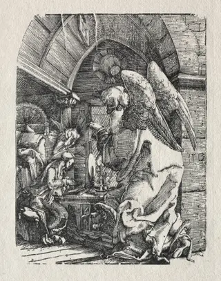 The Annunciation, by Albrecht Altdorfer, 1513