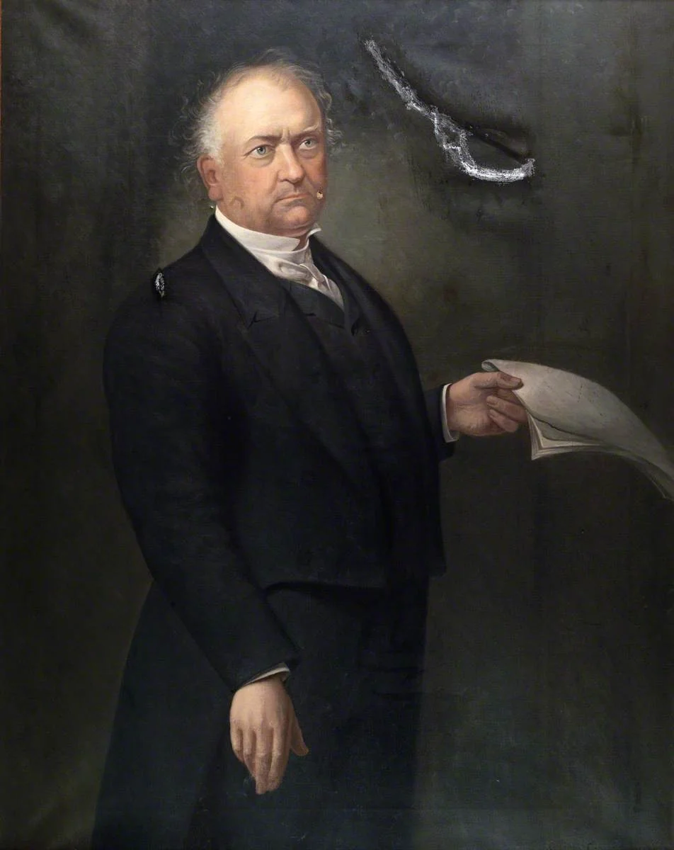 Reverend William Williams (Gwilym Caledfryn) (1801–1869), detail