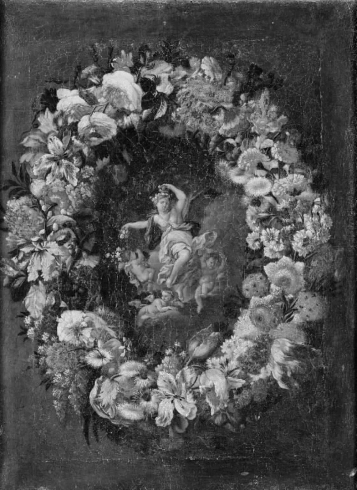 Garland with Flora, detail