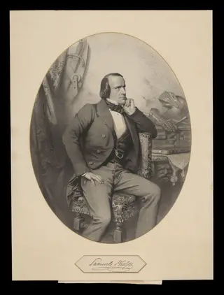 H Beard Print Collection, by Charles-Louis Baugniet, 1850