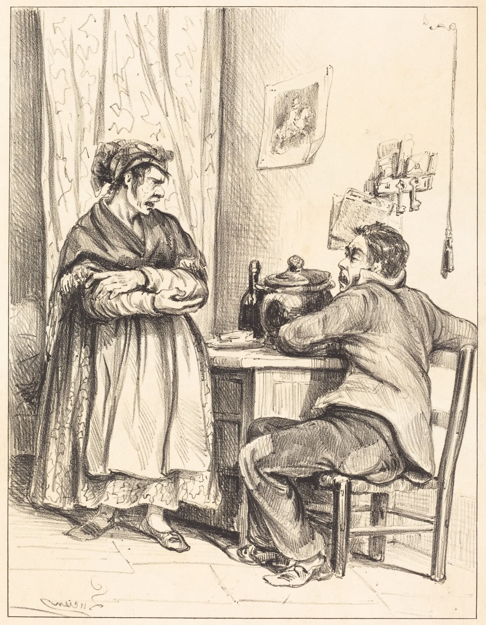 Domestic Dispute, detail