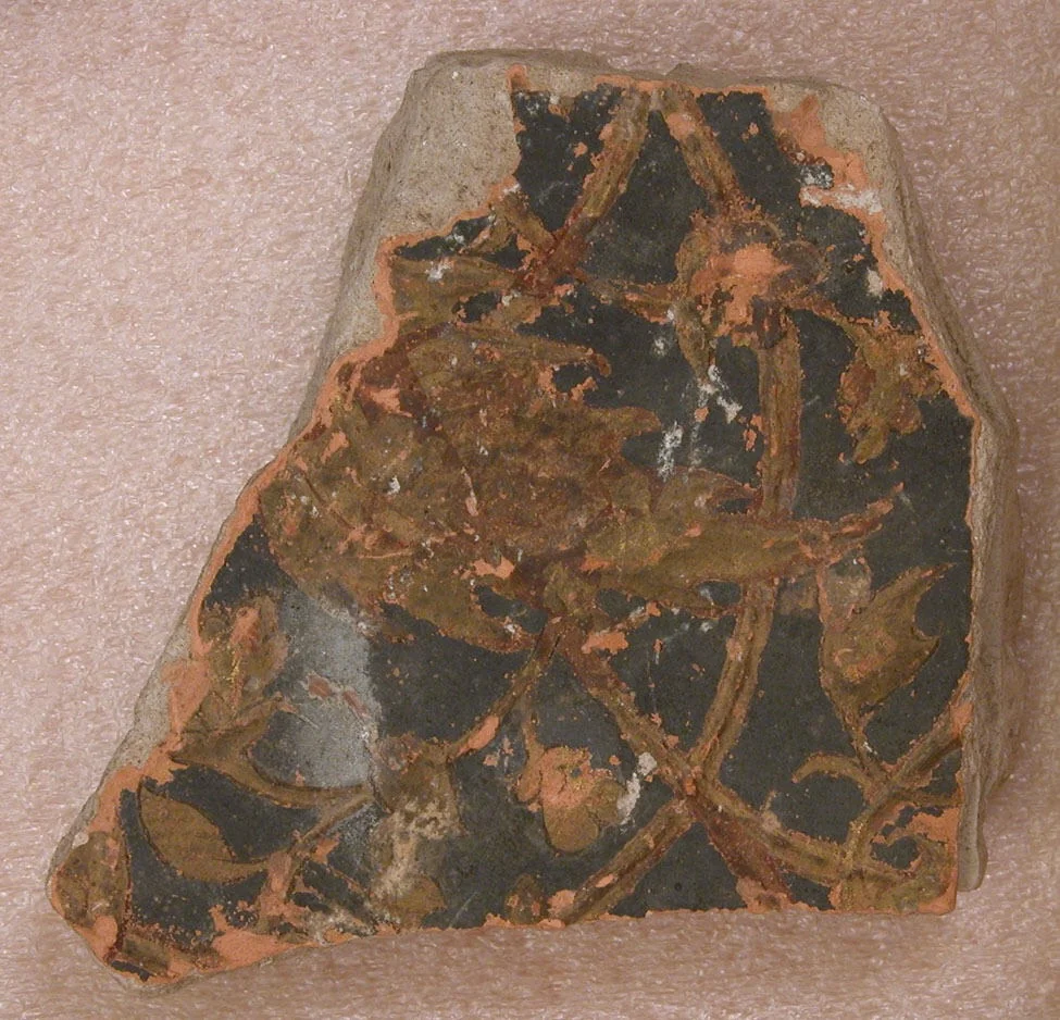 Fragment of a Wall Painting, detail