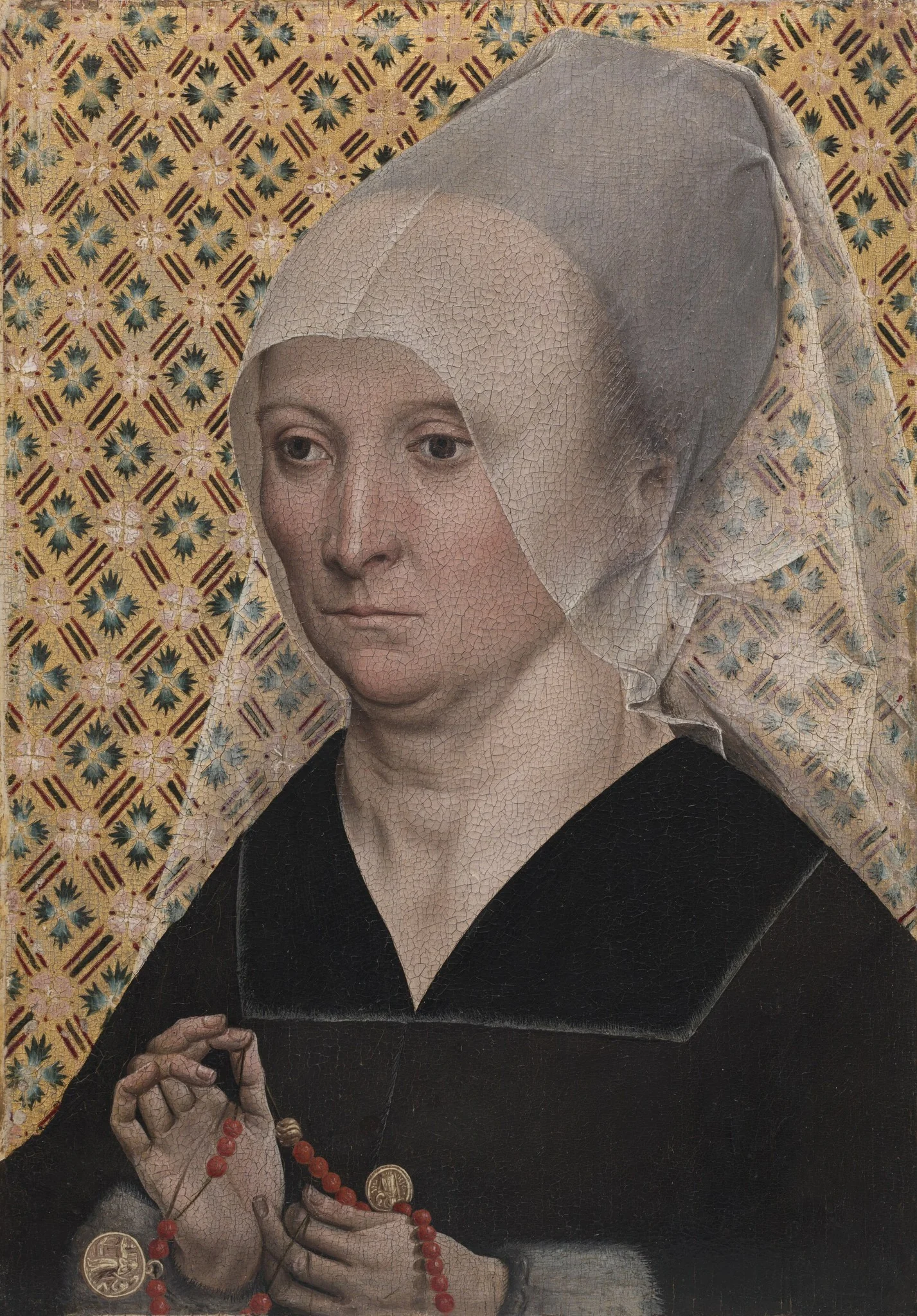 Portrait of a Woman, detail
