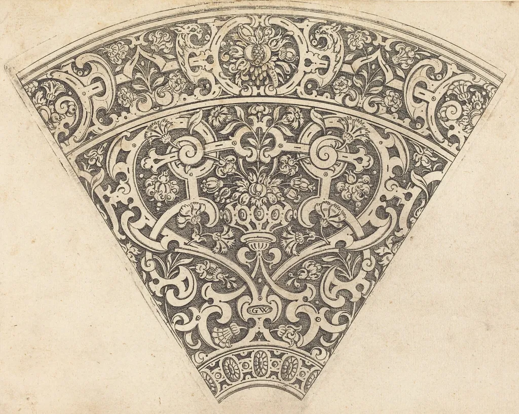 Goblet Design, by Georg Wechter I, ink, 1556