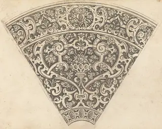 Goblet Design, by Georg Wechter I, ink, 1556