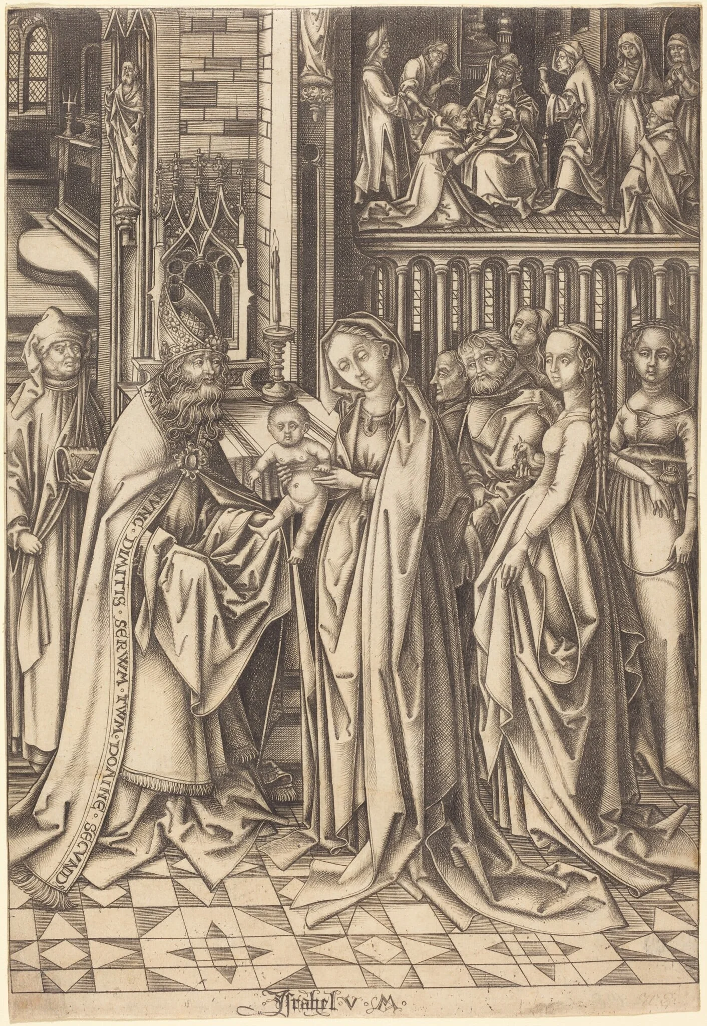 The Presentation in the Temple, detail