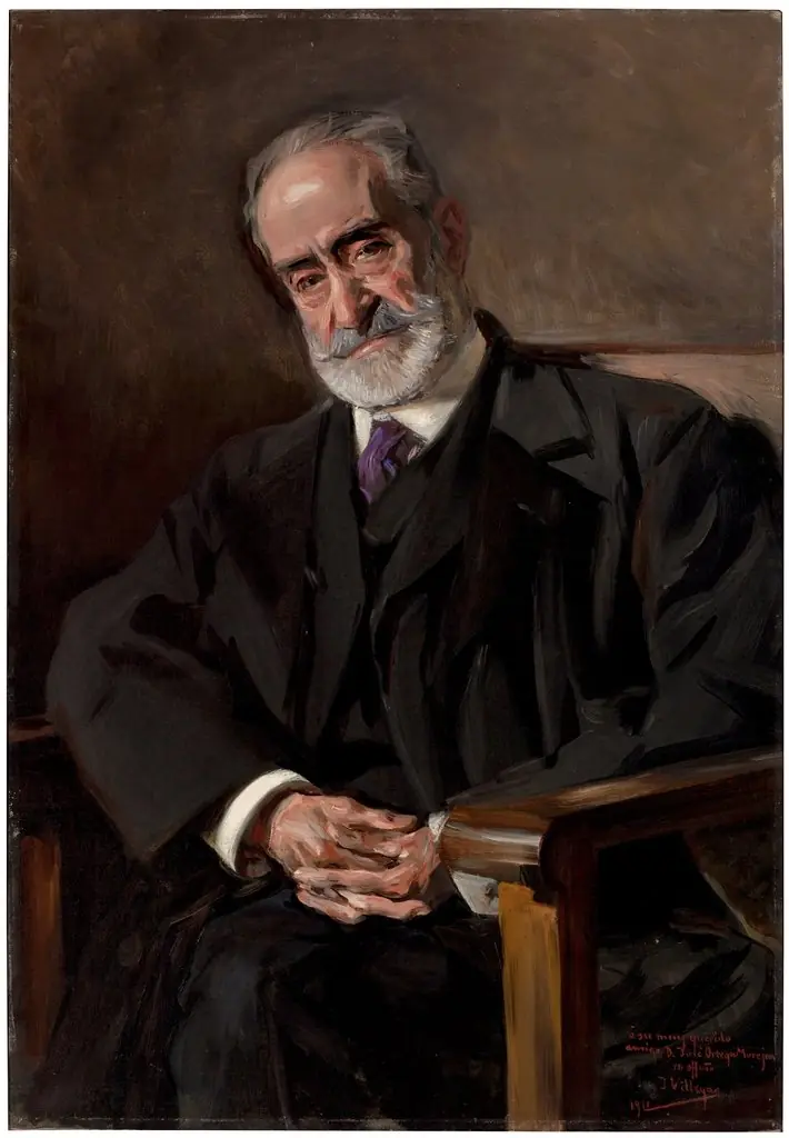 Manuel Ortega Morejón, by José Villegas Cordero, oil, 1911