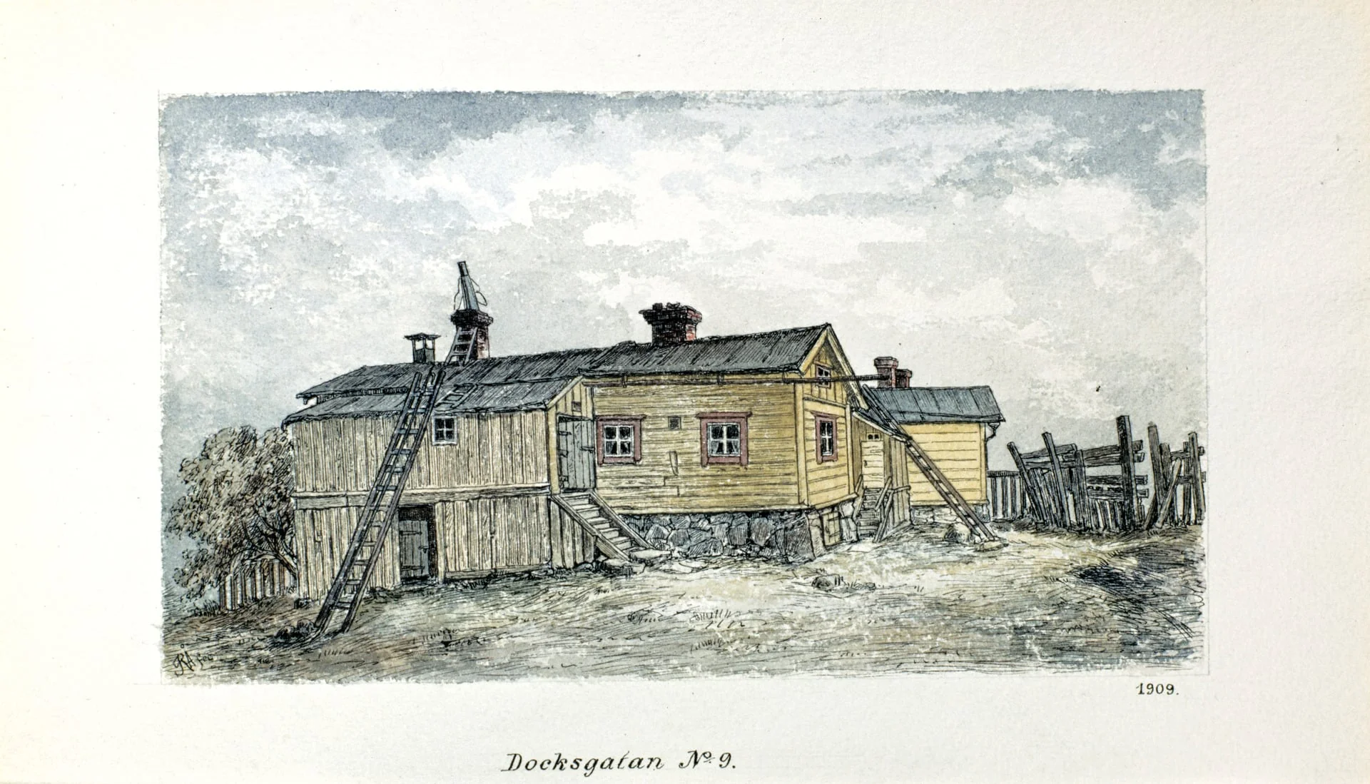 Telakkakatu 9, detail