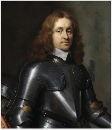 Portrait of an Officer in Armour, detail
