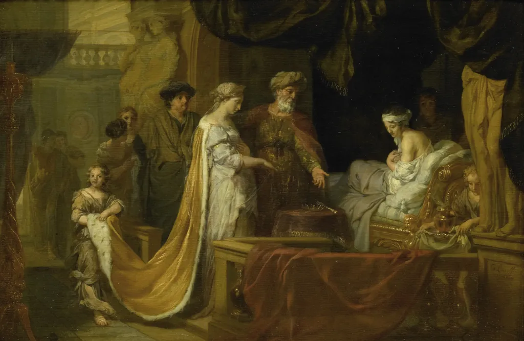 Antiochus and Stratonice, by Gerard de Lairesse, oil, 1671