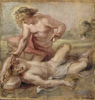 The Death of Hyacinth, by Peter Paul Rubens, oil, 1636