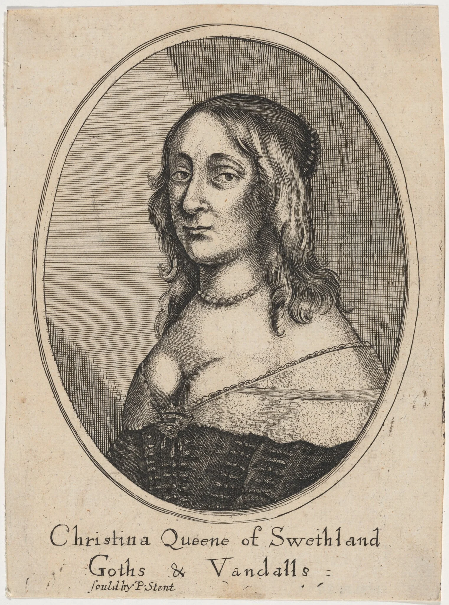 Queen Christina, detail