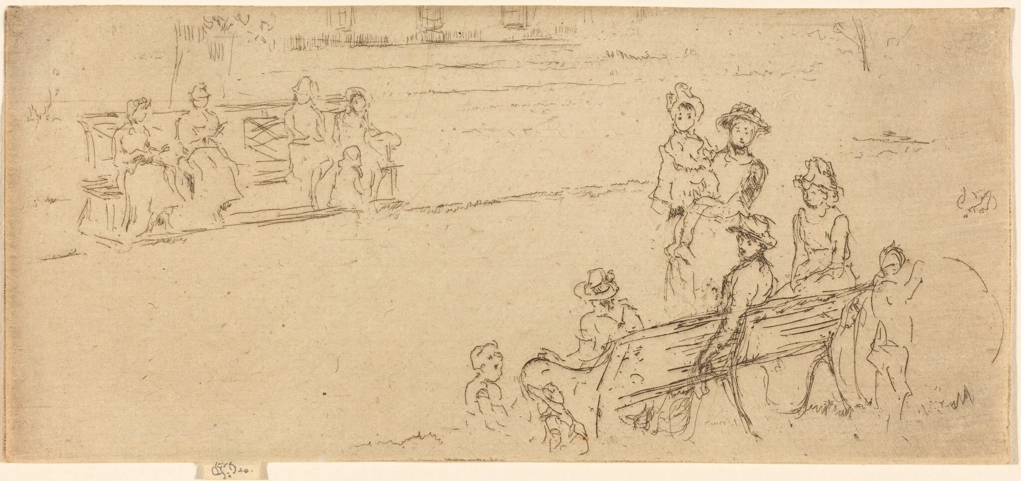 Long Seats, Gray's Inn, detail