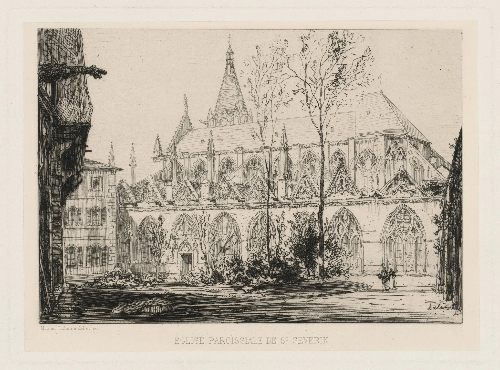 Église Paroissiale de St. Séverin, detail