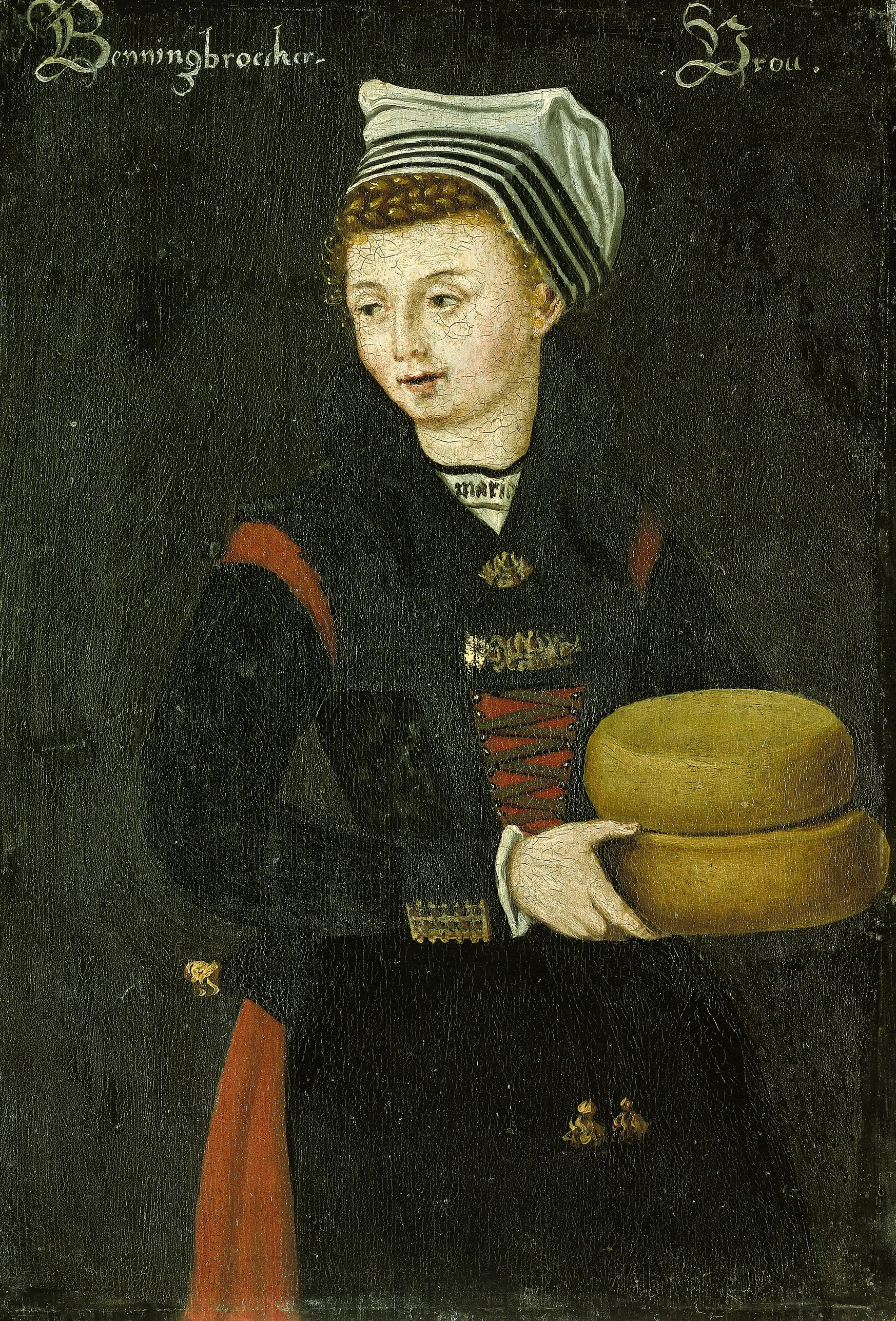 Woman from Benningbroek, detail