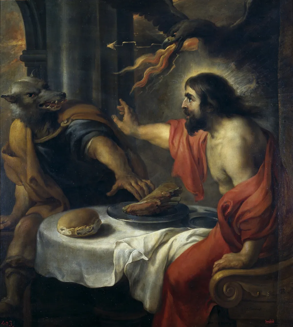 Jupiter and Lycaon, by Peter Paul Rubens, oil, 1636