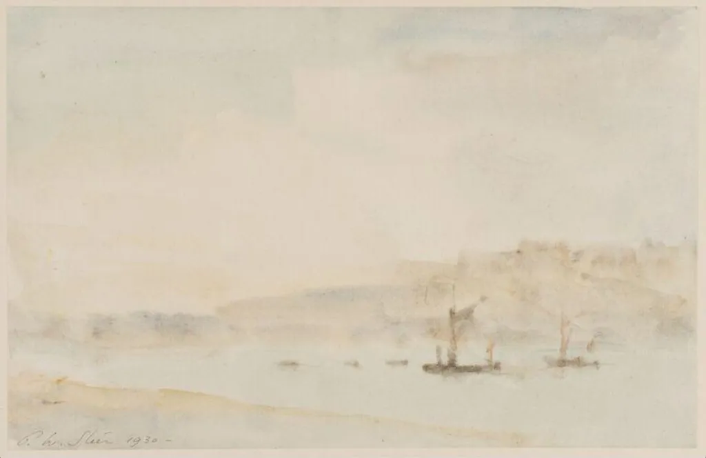 Untitled, by Philip Wilson Steer, watercolor, 1930