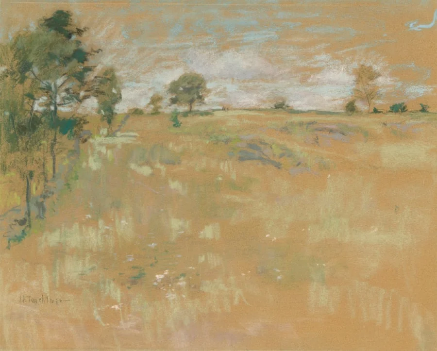 Pastures, Branchville, Connecticut, detail
