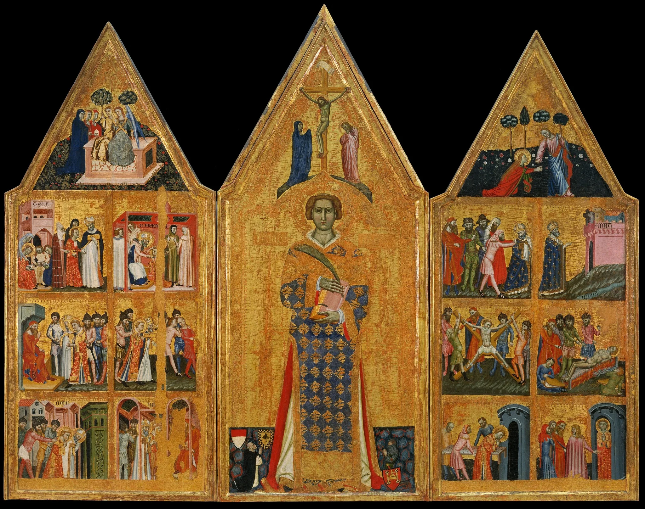 Altarpiece of Saint Vincent, detail