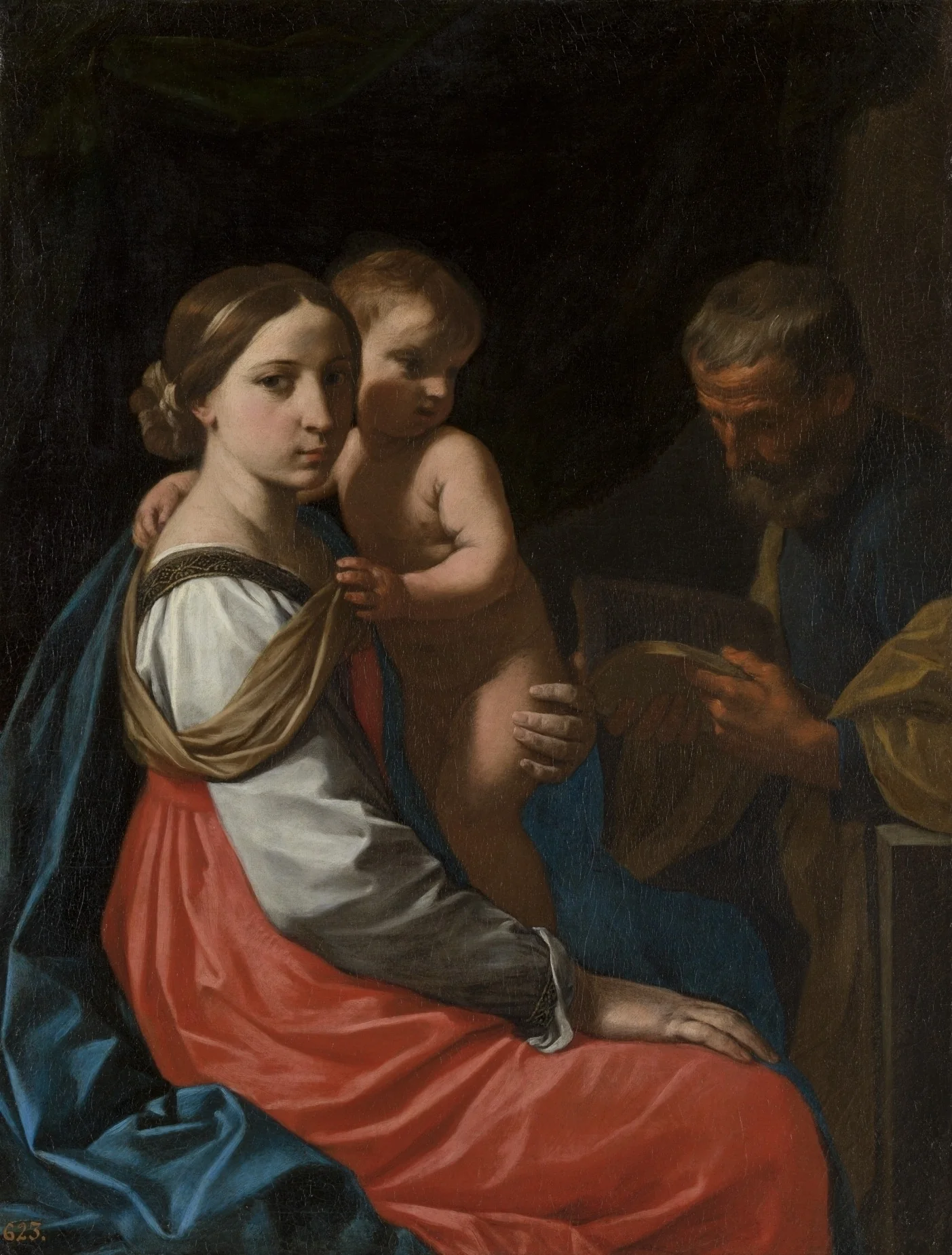 Holy Family, detail
