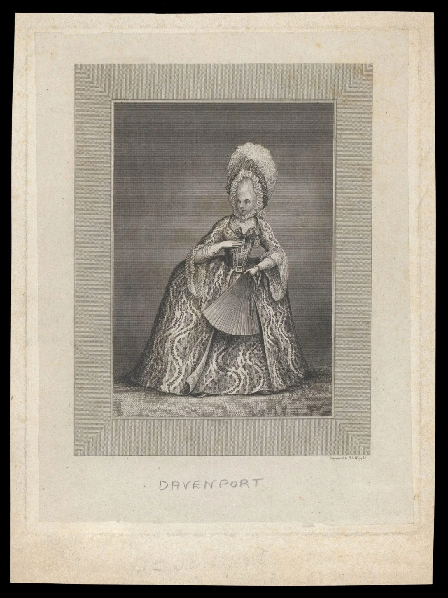 H Beard Print Collection, detail