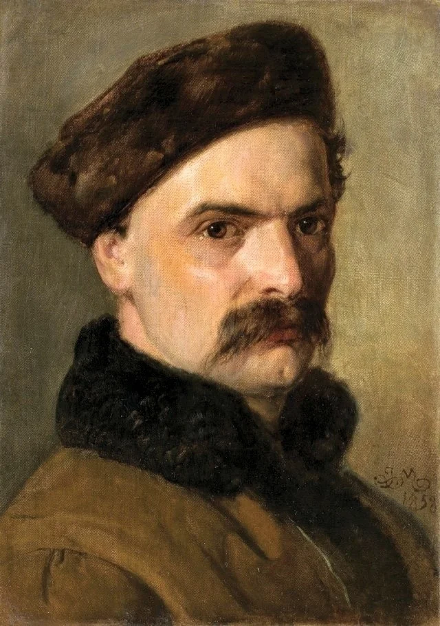 Portrait of Szymon Darowski, detail
