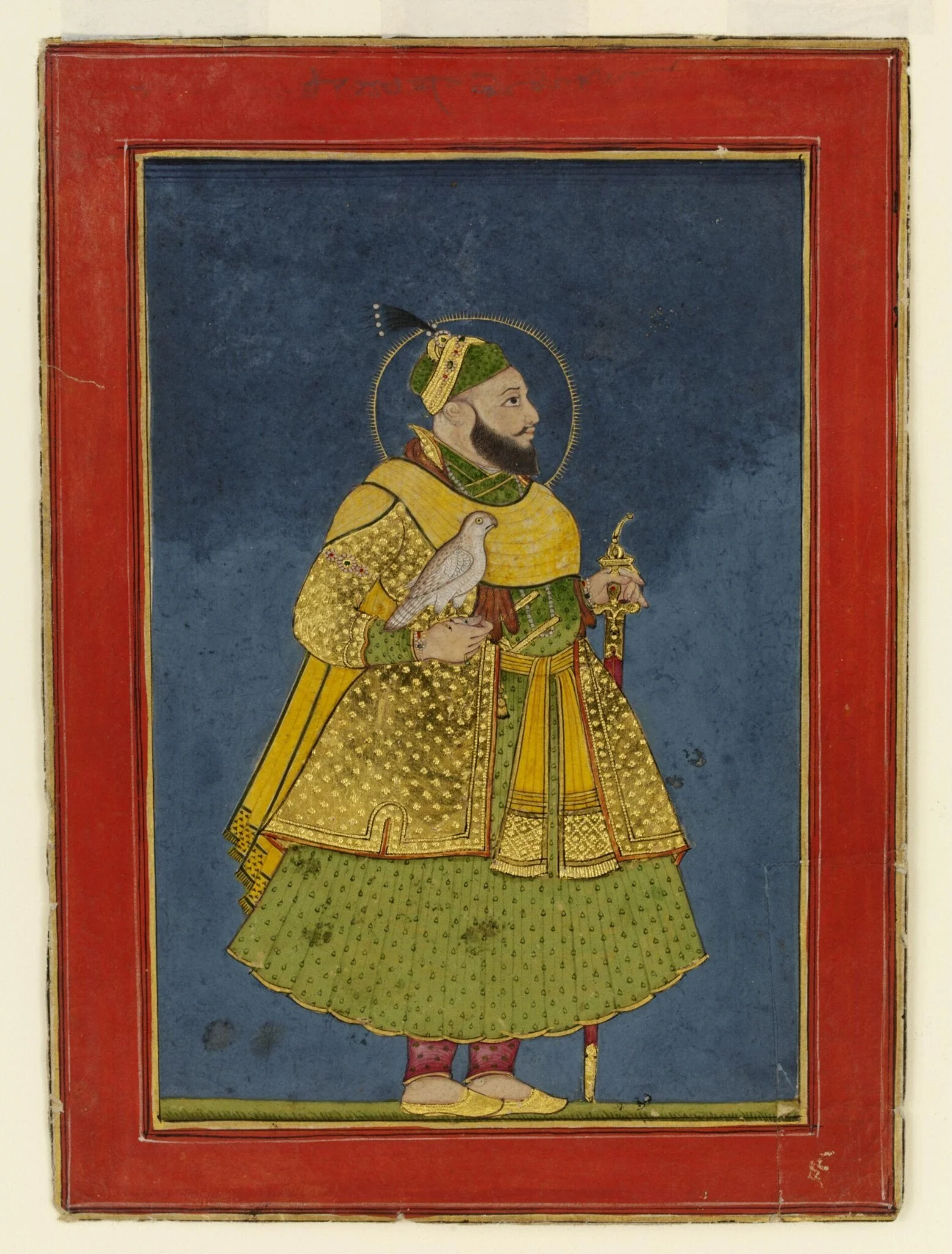 Abul Hassan Qutb, Shah of Golconda, detail