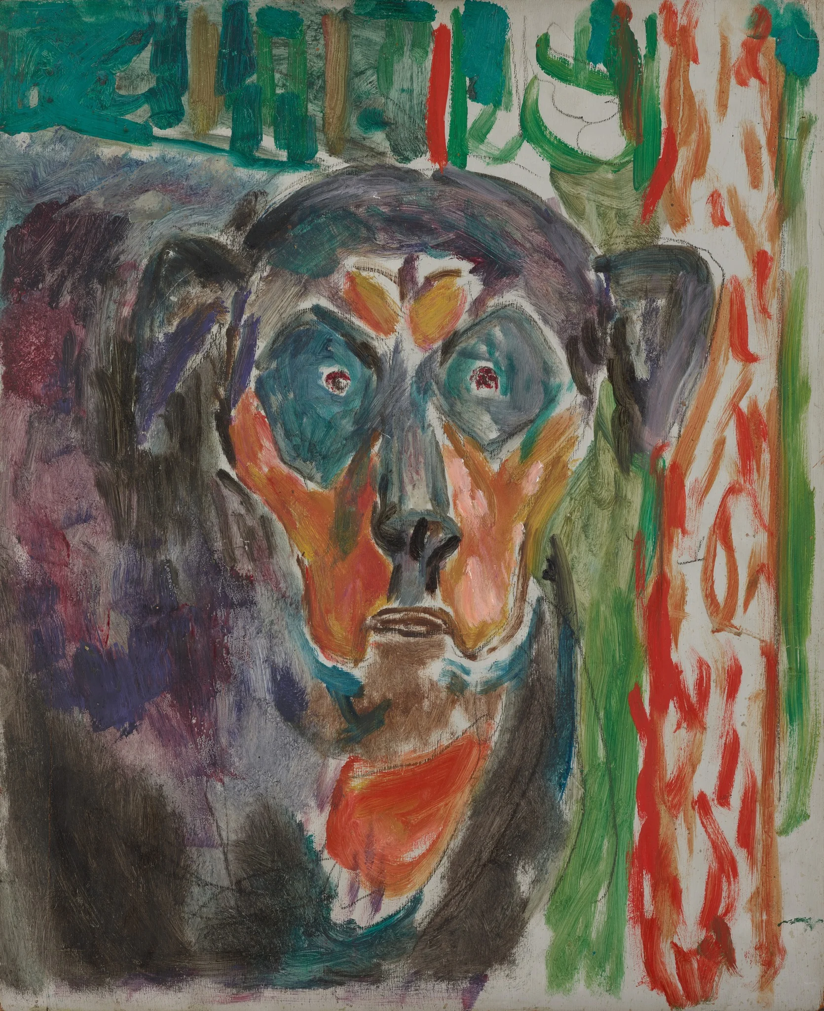 Dog's Head, detail