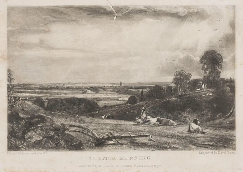 SUMMER MORNING, by John Constable