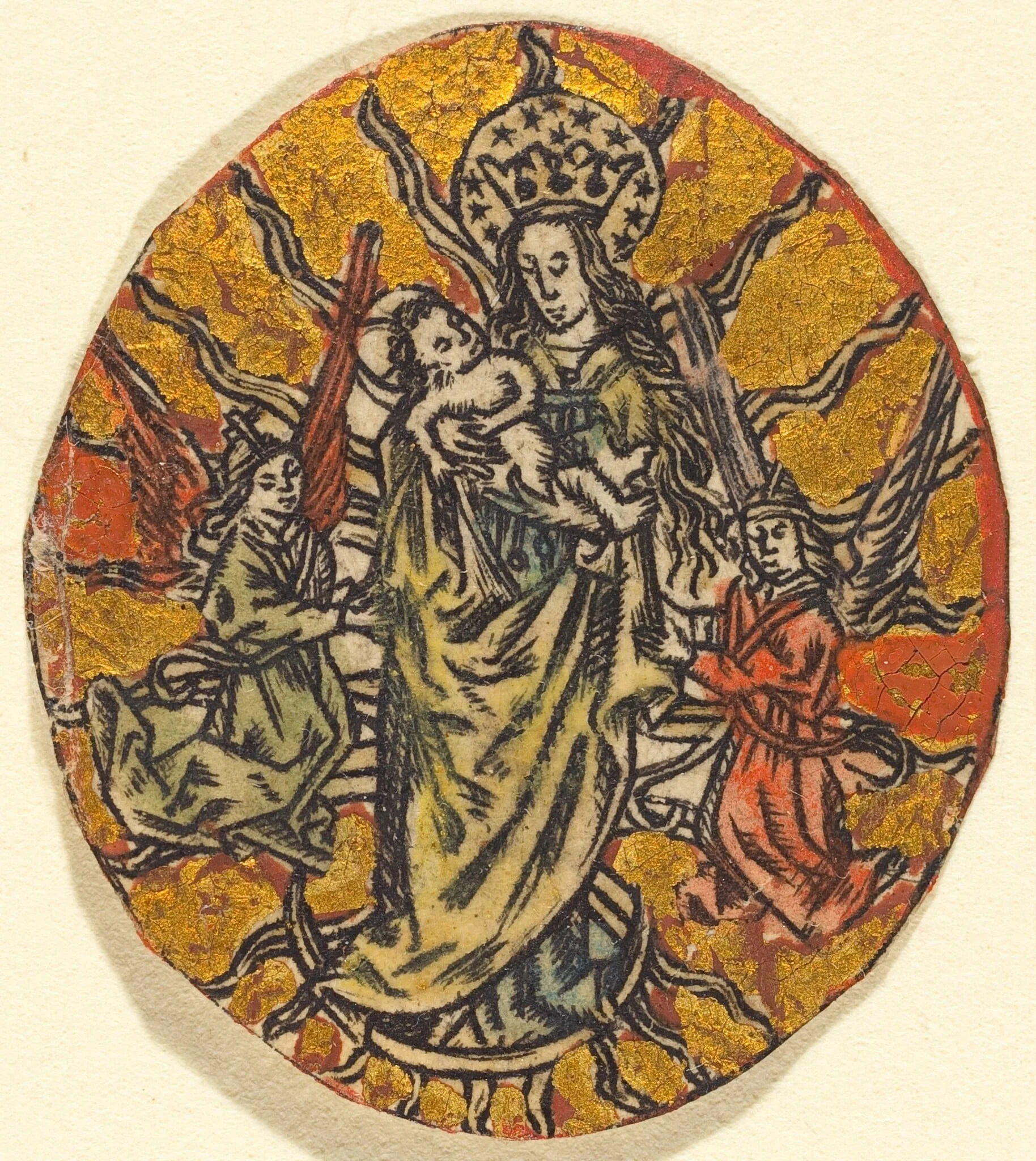Madonna and Child, detail