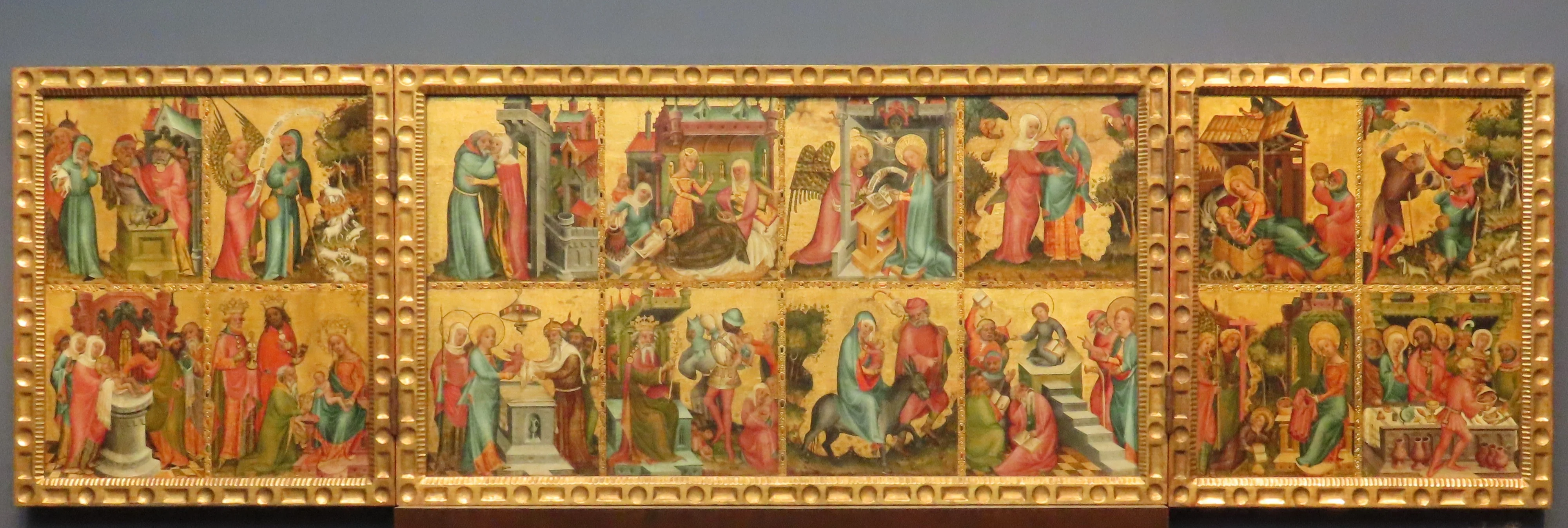 The Buxtehude Altar, detail