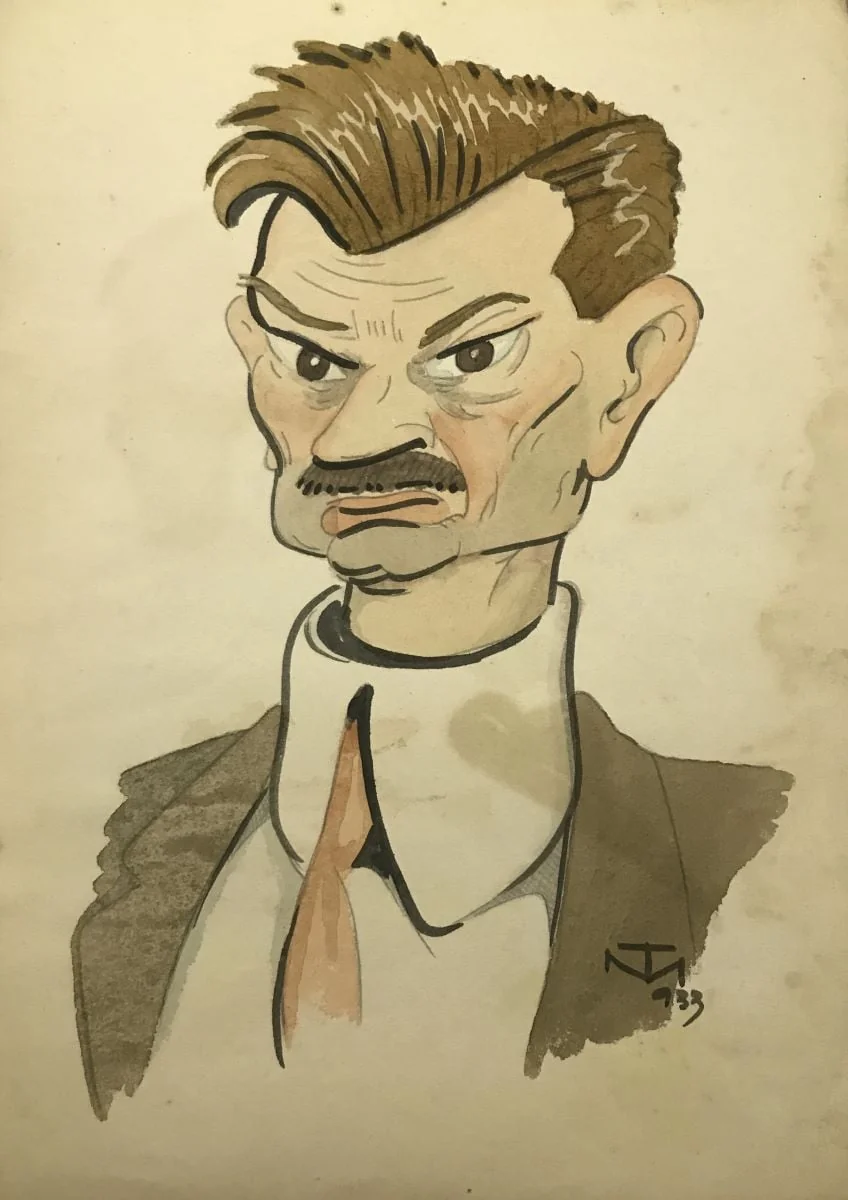 Iuliu Maniu/Dem Dobrescu (verso), detail