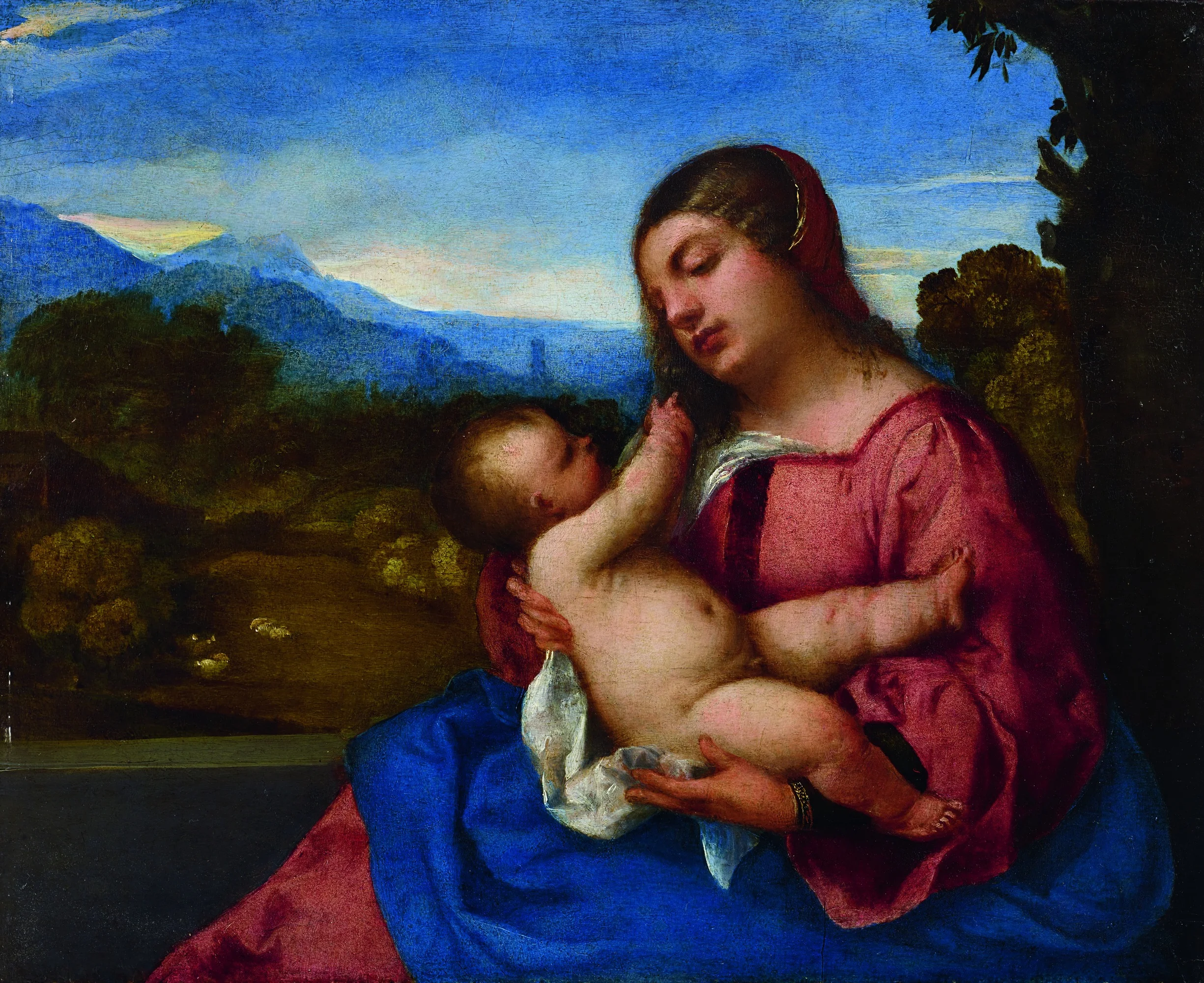 Lochis Madonna, detail
