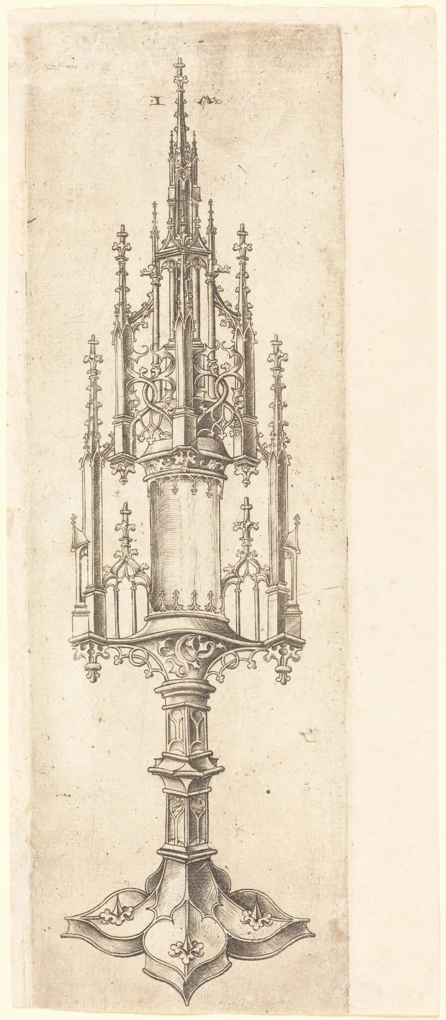 A Gothic Monstrance, detail