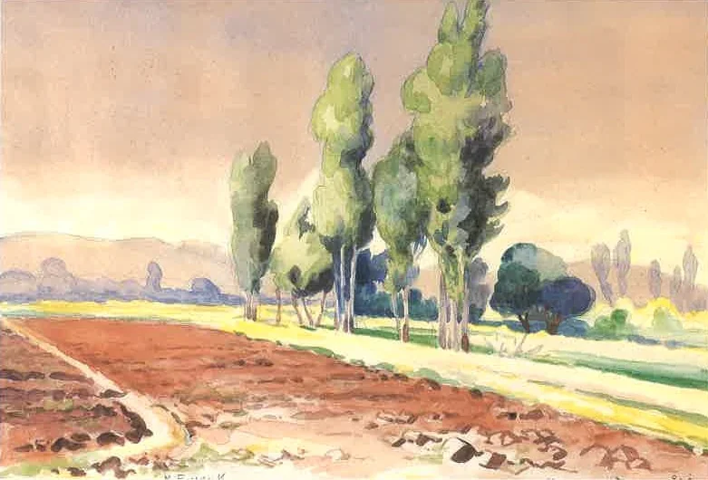 A View From the Bekaa, detail