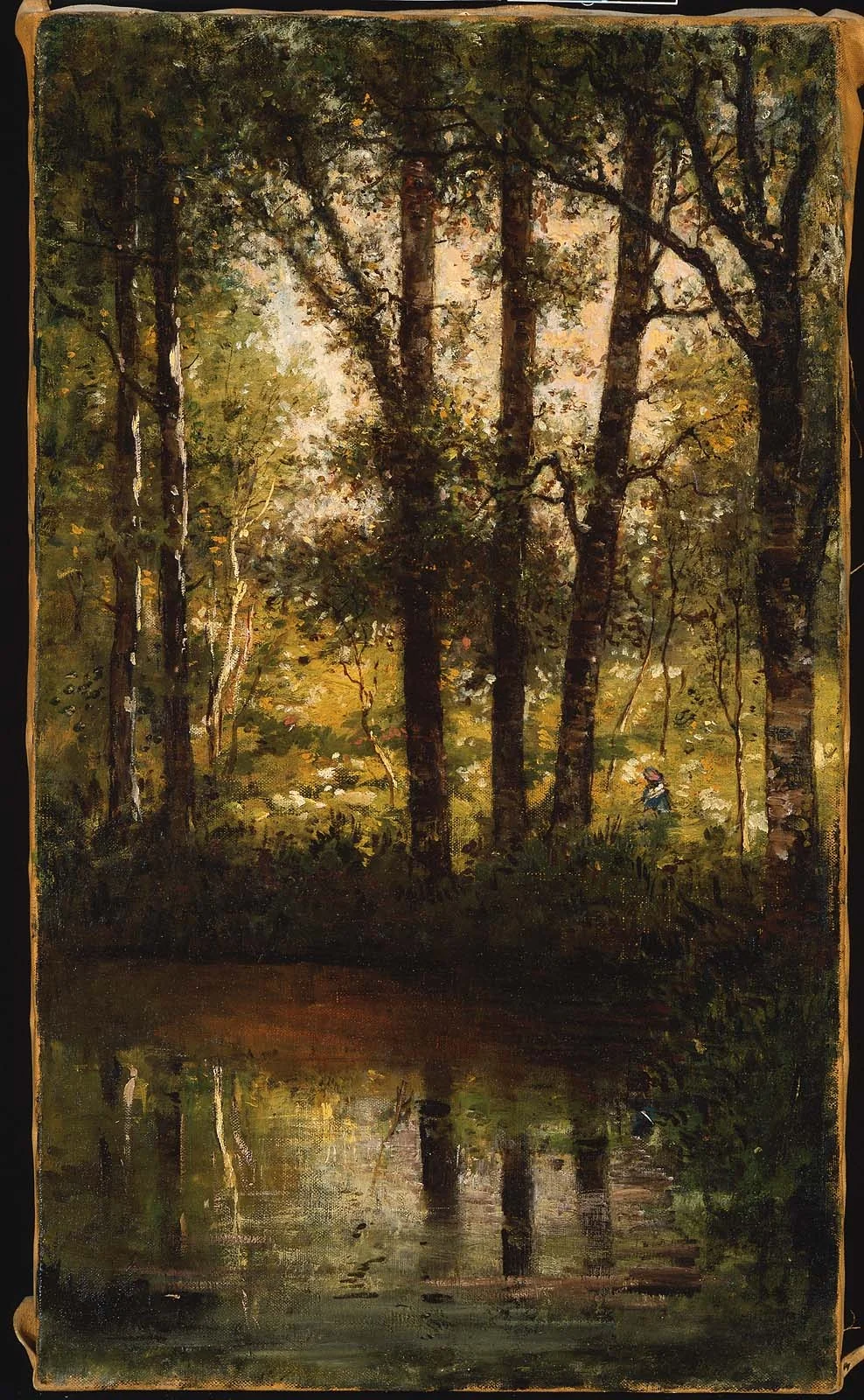 Reflections in the Water, detail
