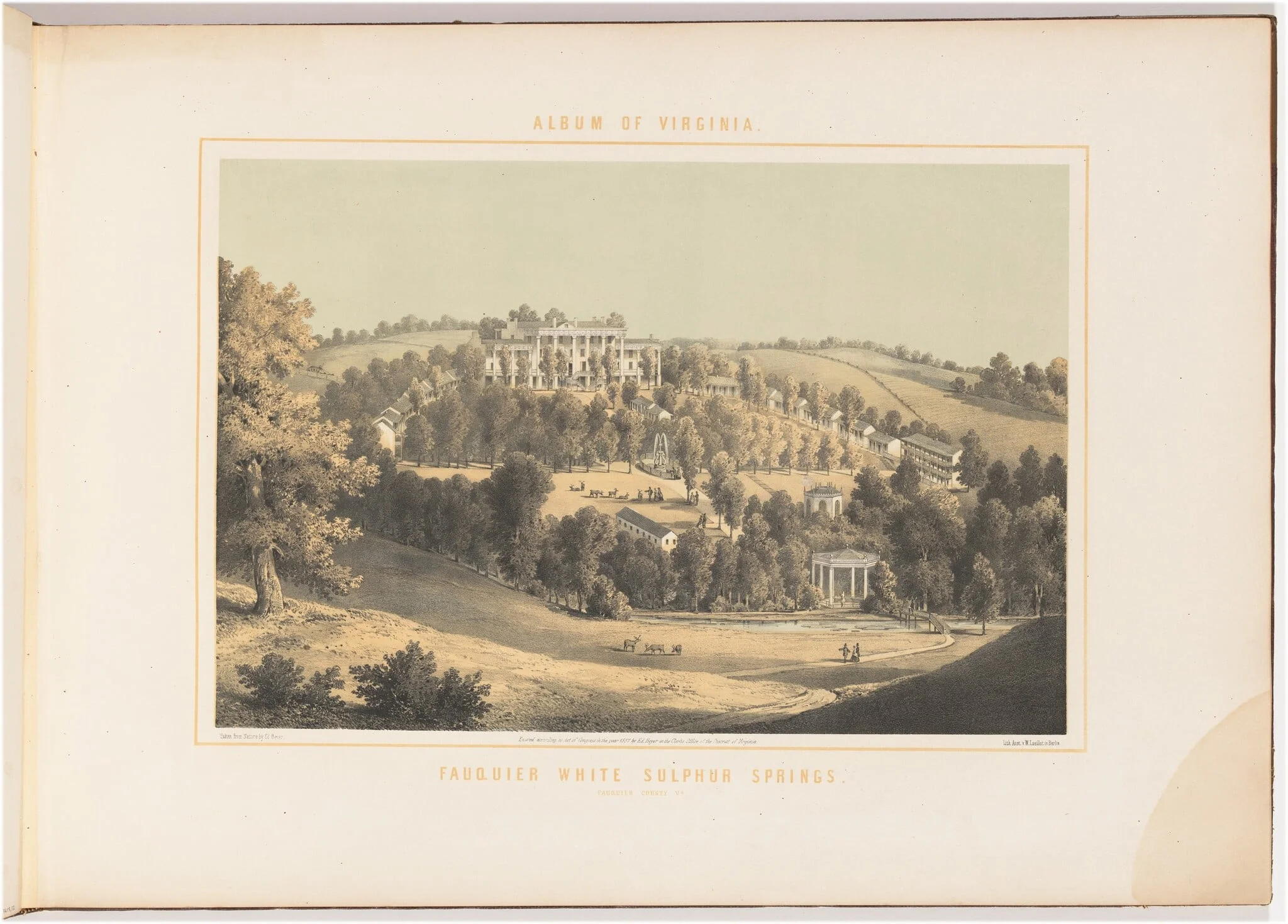 Fauquier White Sulphur Springs, detail