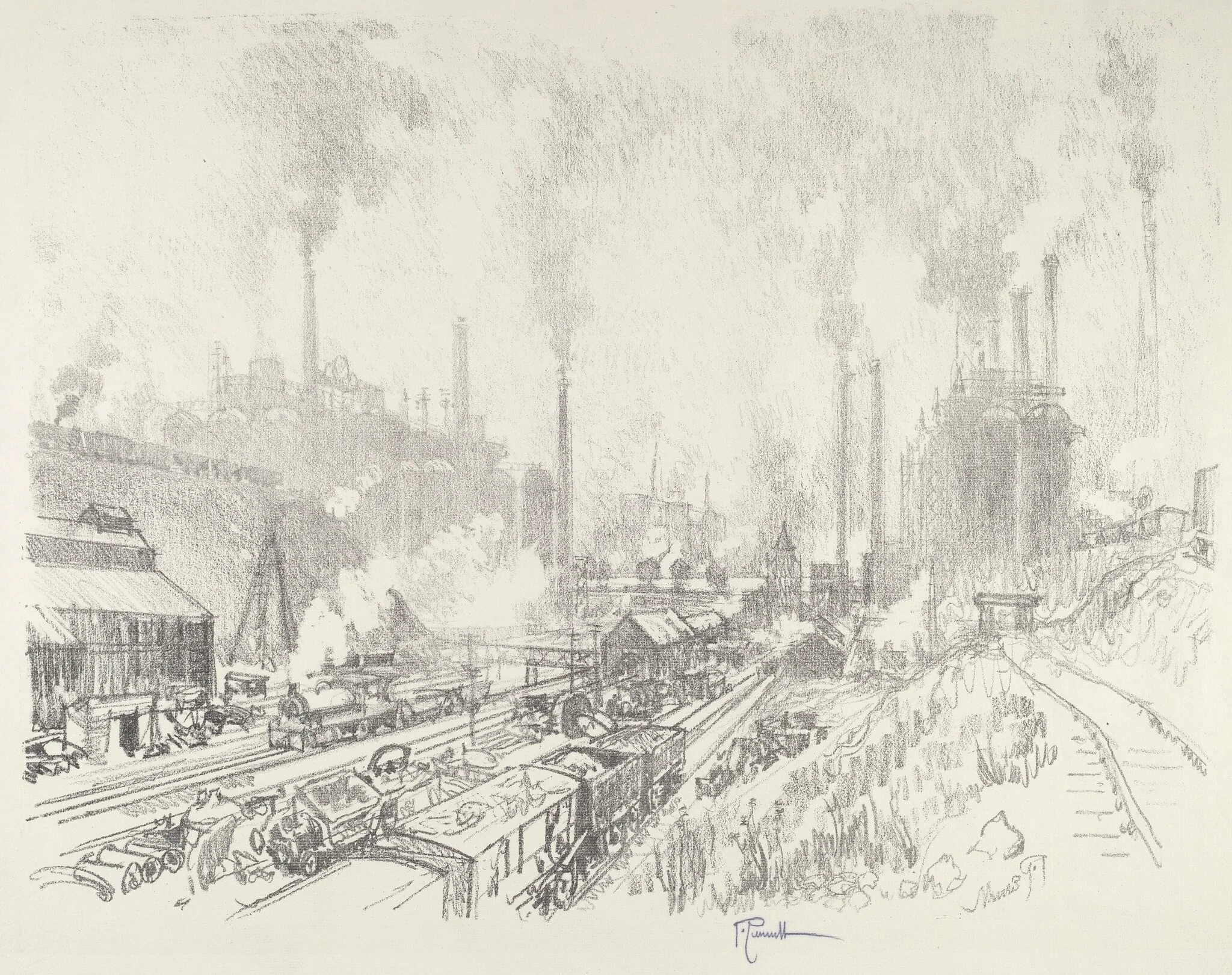 In the Land of Iron and Steel, detail