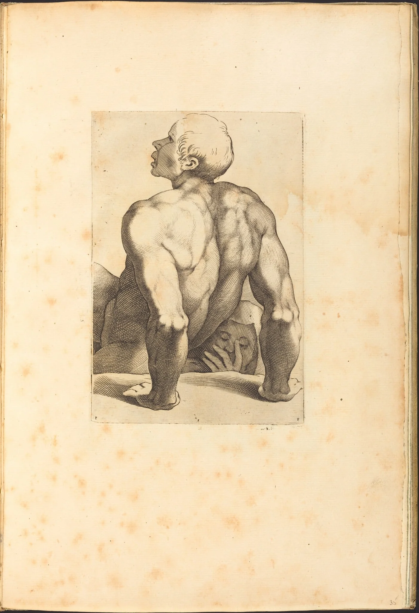 Print from Drawing Book, detail
