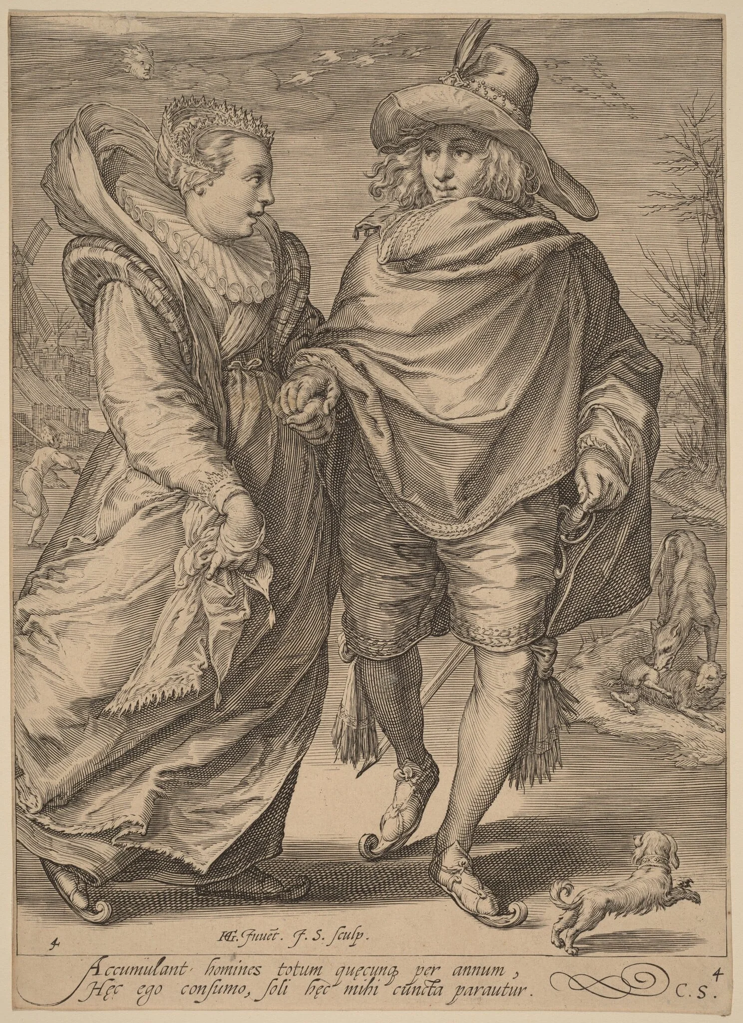 Winter, detail