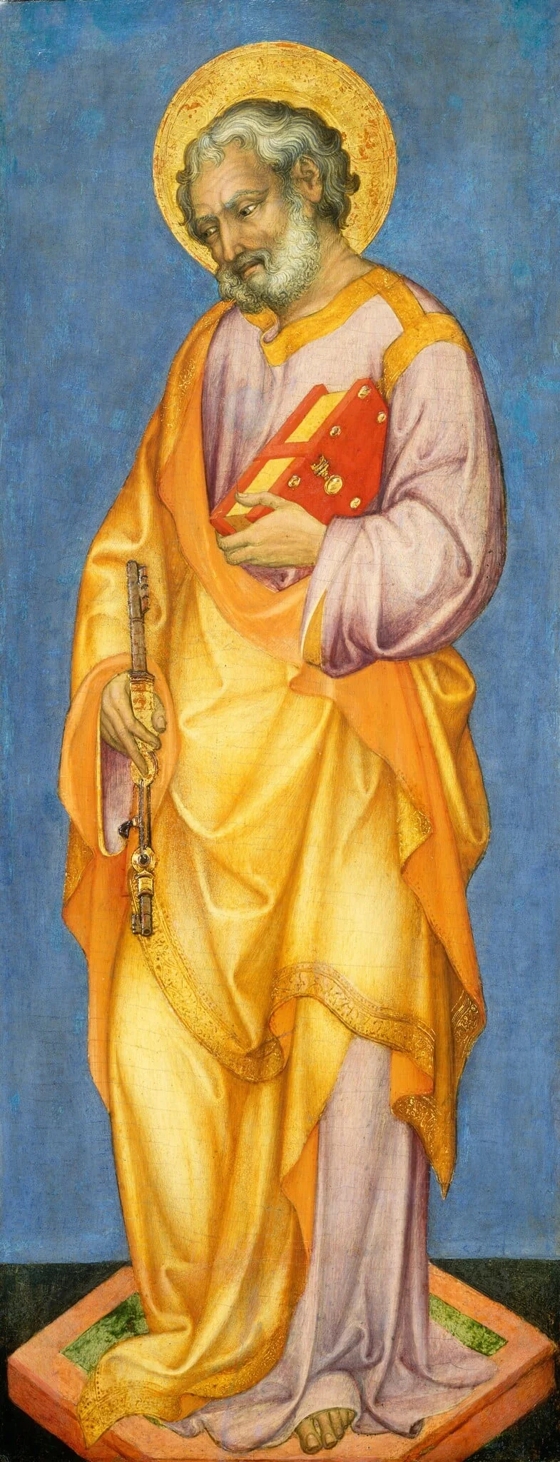 Saint Peter, detail