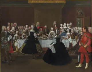A Banquet at the Court of the German Emperor Charles VI
