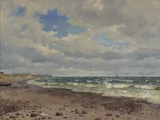A Beach with Dunes. The West Coast of Jutland