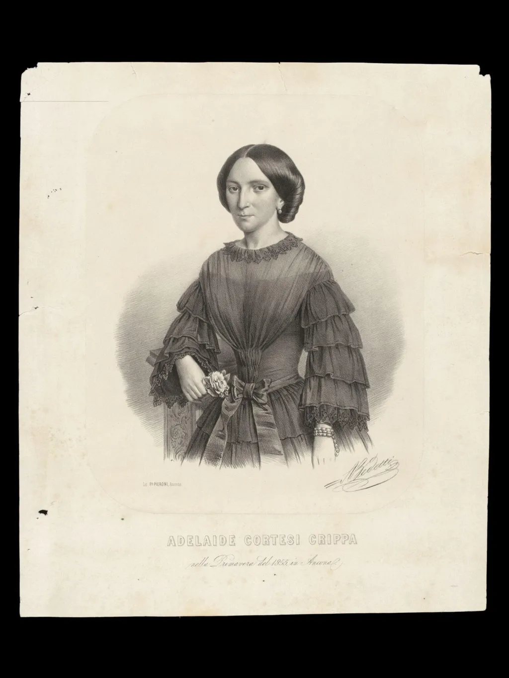 H Beard Print Collection, by A. Bedetti, 1855