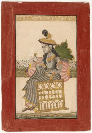 A Bejeweled Lady