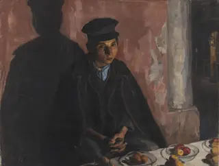 A Boy Selling Fruit. Naples