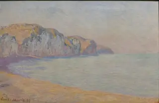 A Cliff at Pourville in the Morning