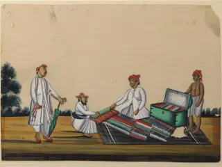 A cloth-seller
